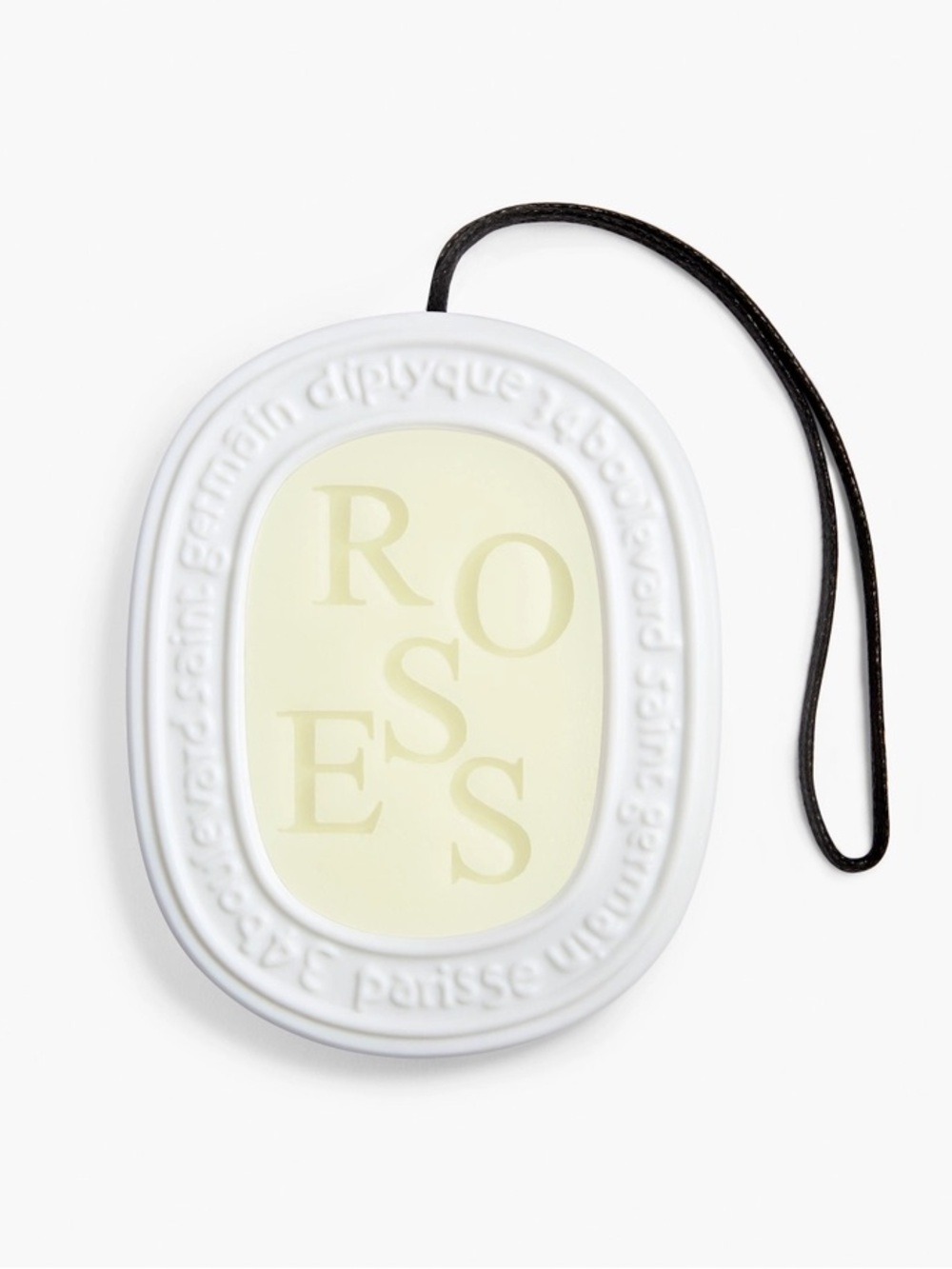 Diptyque Rose Wax Oval in Ceramic